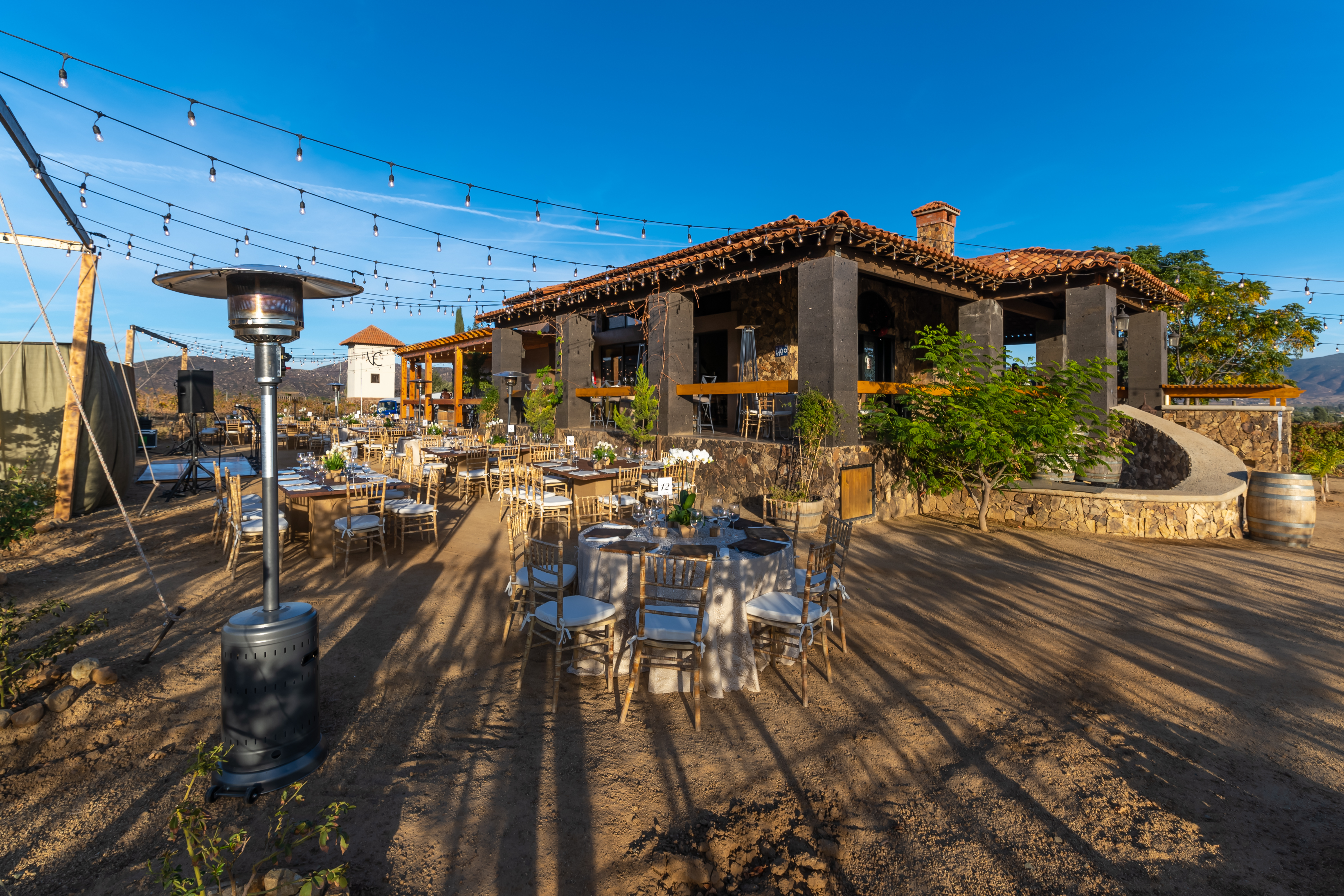 Interior de la sala de degustación